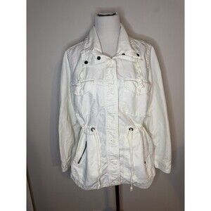 Guideboat Co Ply The Waters Linen Cotton Blend Jacket Women’s Large